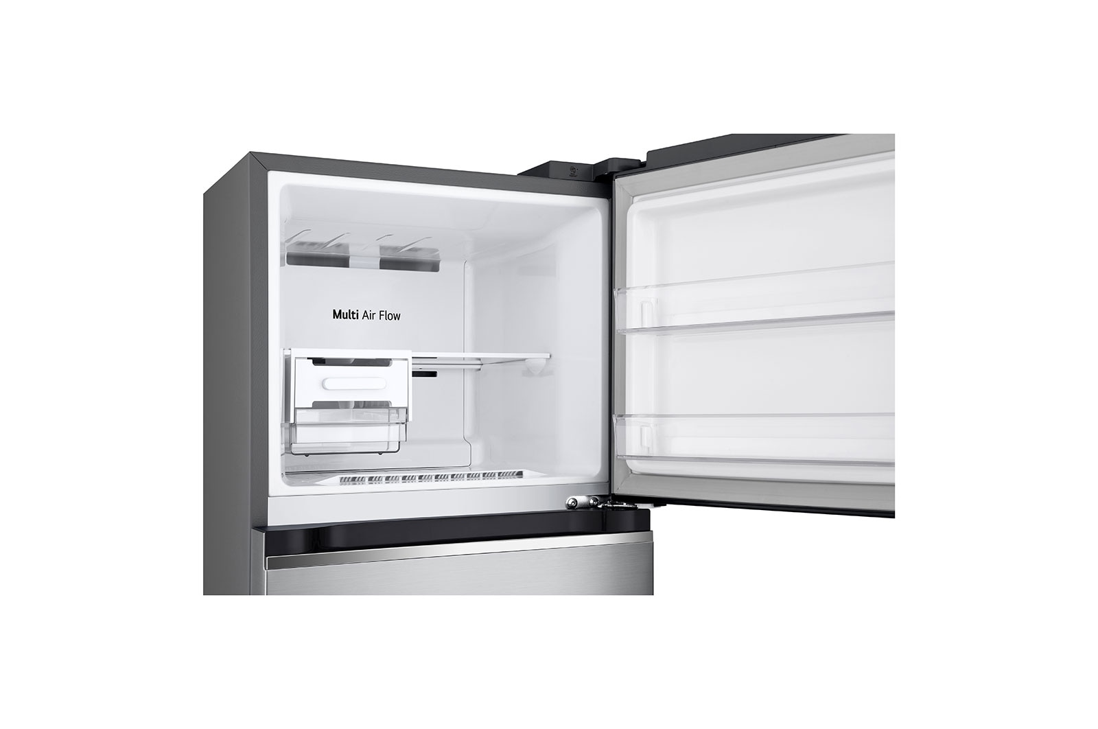 LG Kulkas 2 Pintu 263L Smart Inverter Compressor - Silver, GV-B242PLGB
