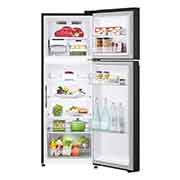 LG Kulkas 2 Pintu Terbaru, Nett 243L / Gross 263L Warna Black Steel, Smart Inverter Compressor, GV-B242PXGB