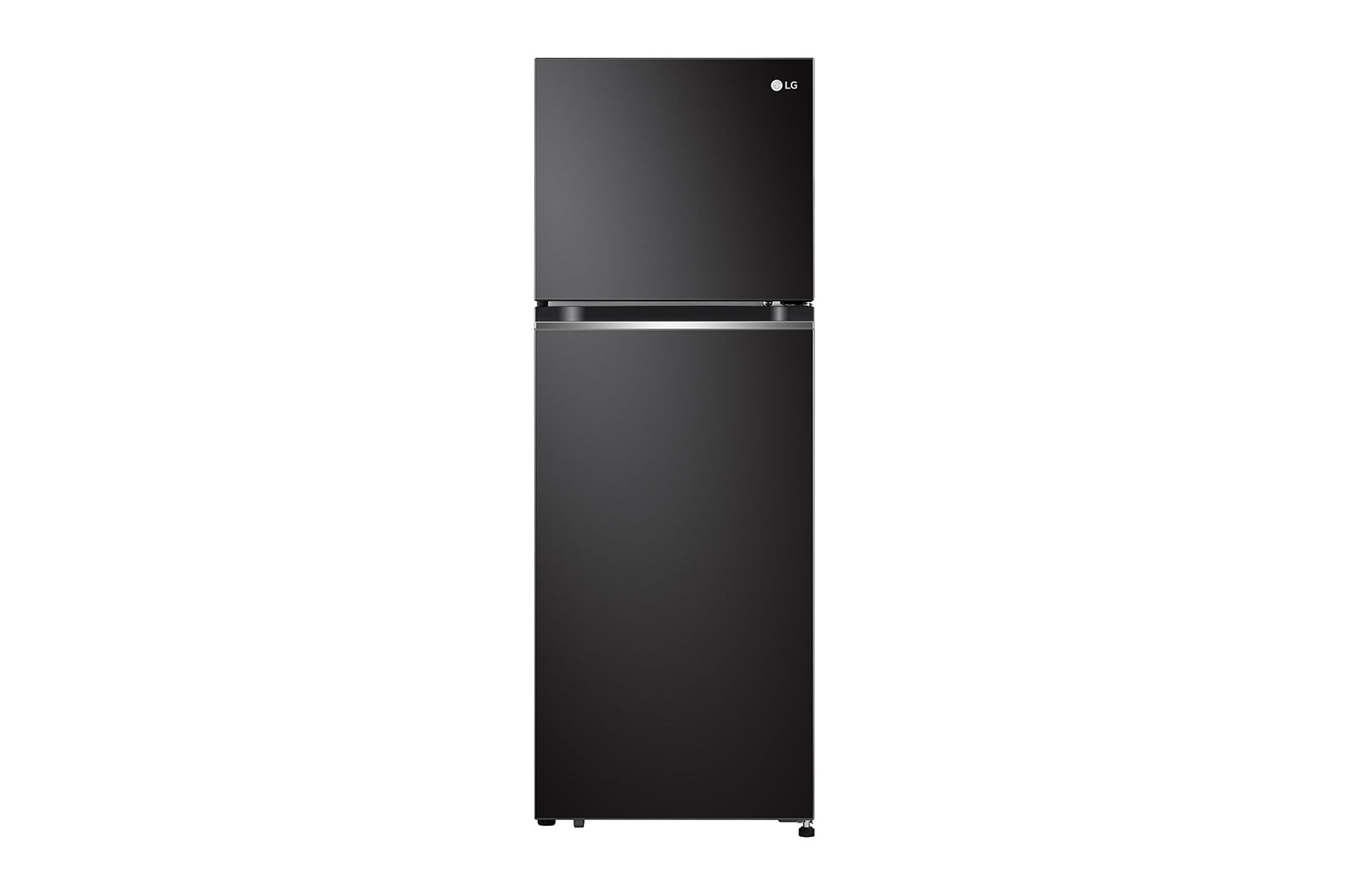 LG Kulkas 2 Pintu Terbaru, Nett 243L / Gross 263L Warna Black Steel, Smart Inverter Compressor, GV-B242PXGB