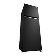 LG Kulkas 2 Pintu Terbaru, Nett 243L / Gross 263L Warna Black Steel, Smart Inverter Compressor, GV-B242PXGB