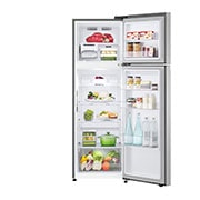 LG Kulkas 2 Pintu Terbaru, Nett 266L / Gross 287L Warna Platinum Silver, Smart Inverter Compressor, GV-B262PLGB