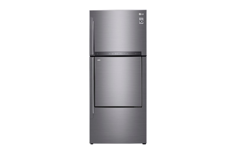 LG Kulkas 2 Pintu Door-in-Door™ - Inverter Linear Compressor, GC-A432HLHU