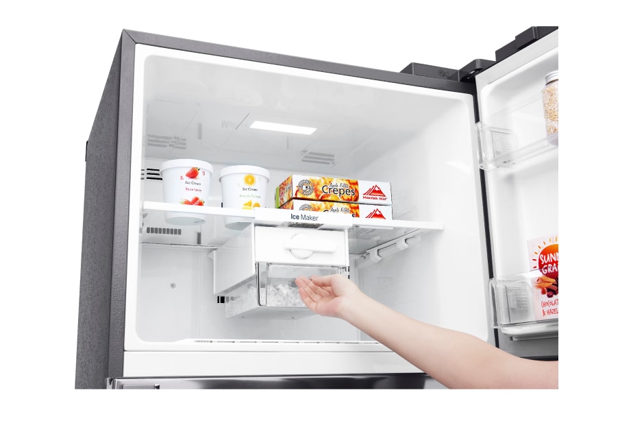 LG Kulkas 2 Pintu Door-in-Door™ - Inverter Linear Compressor, GC-A432HLHU