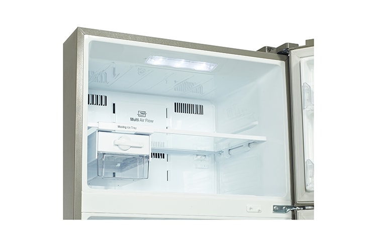 LG 510L STAINLESS STEEL VCM TOP FREEZER WITH DOOR-IN-DOOR™, GC-D512HLAL