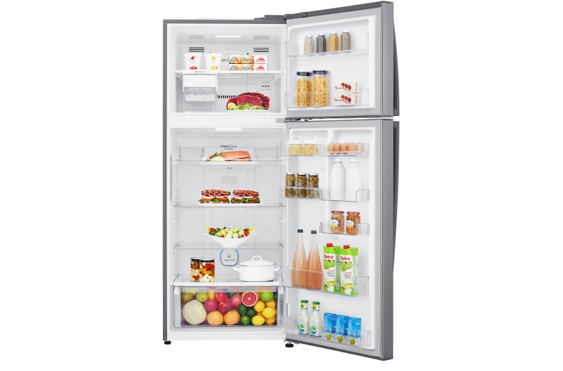 LG Kulkas 2 Pintu - Inverter Linear Compressor, GC-H502HLHN