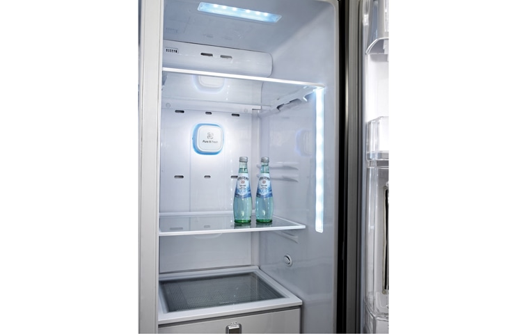 LG side by side refrigerator dengan kapasitas 659L dilengkapi dengan Touch LED Display, GC-J237AGXN