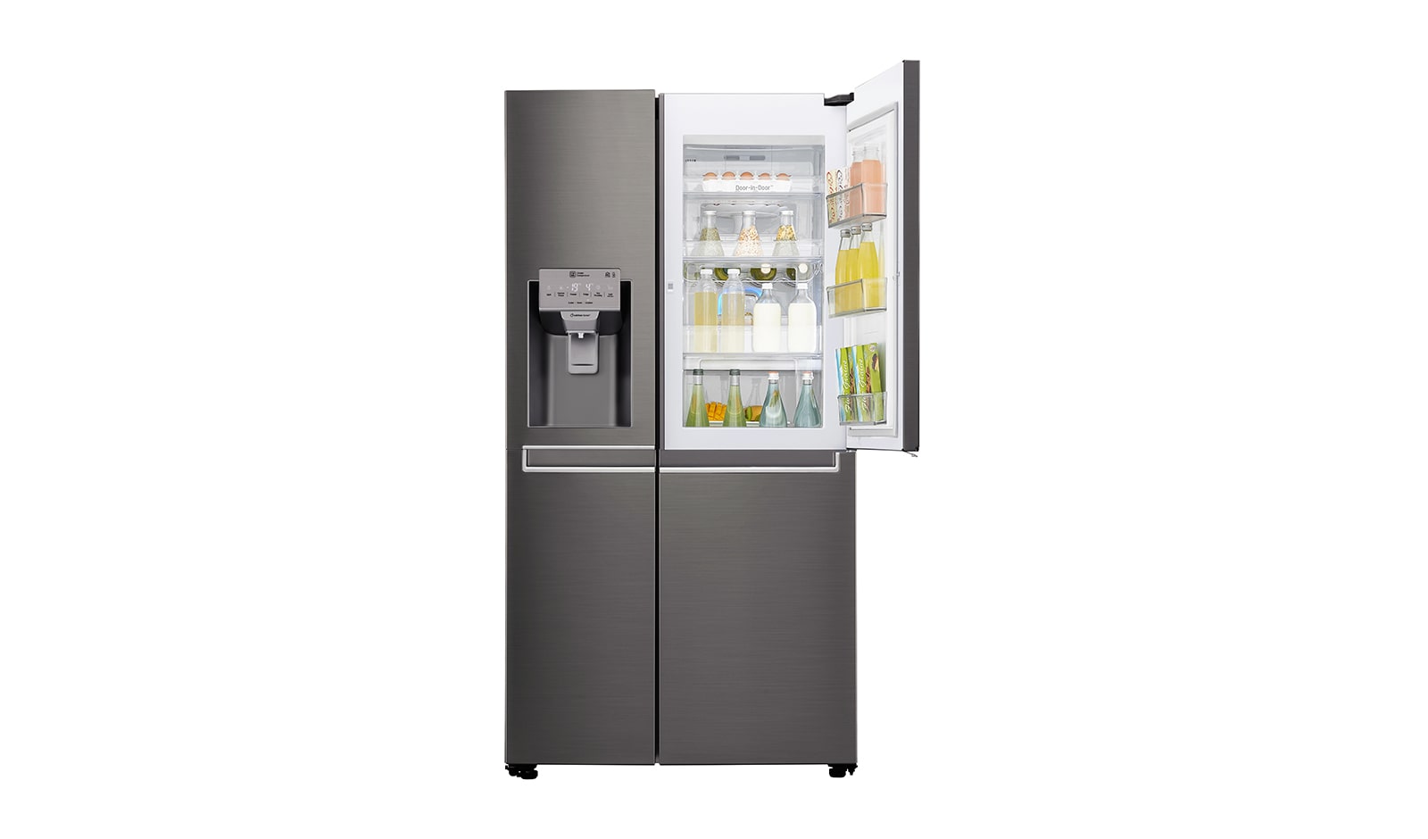 LG Kulkas Side by Side Door-in-Door™ - In-door Ice Maker, GC-J247CKAV