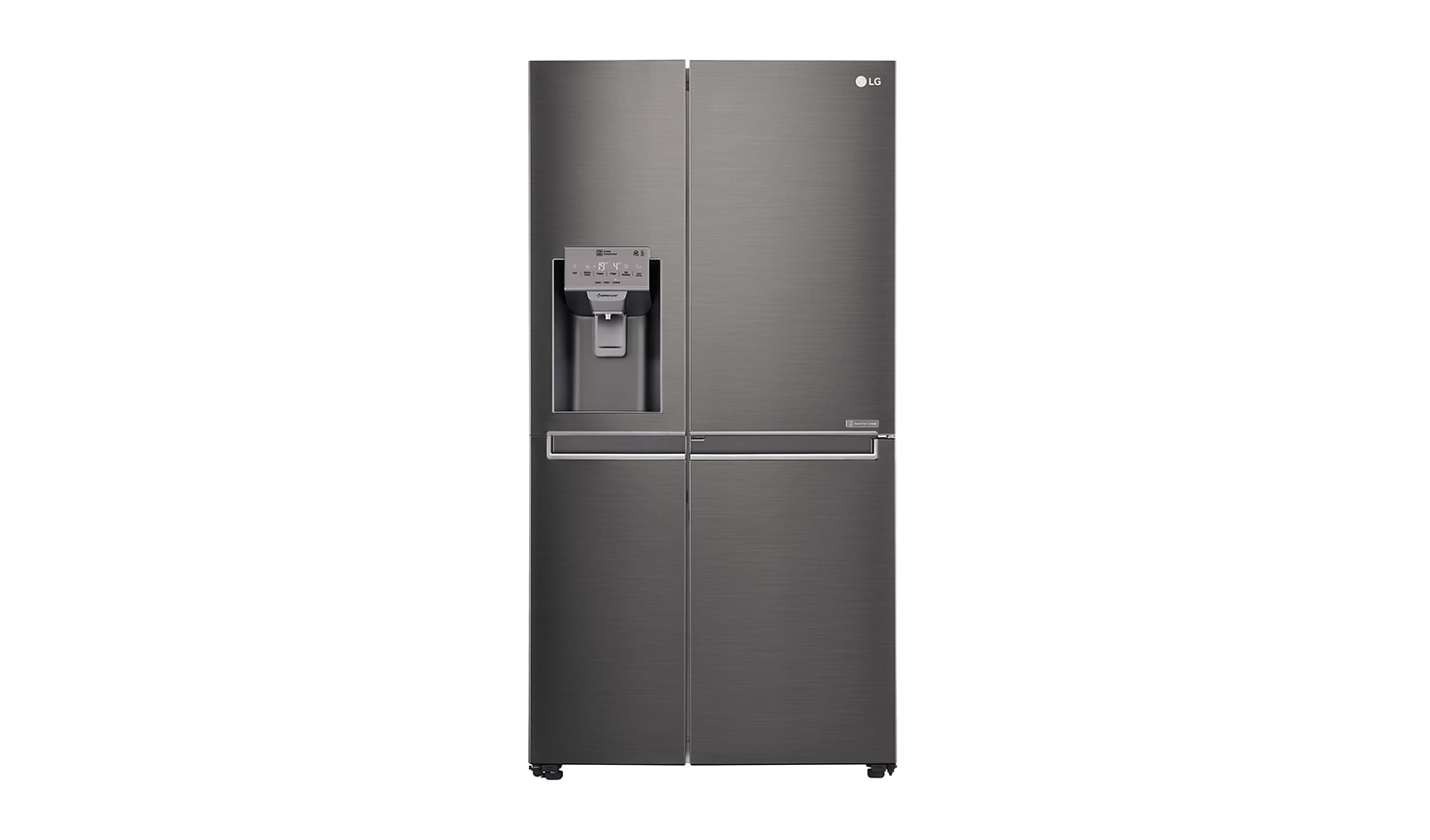 Front view of Kulkas Side by Side Door-in-Door™ - In-door Ice Maker GC-J247CKAV