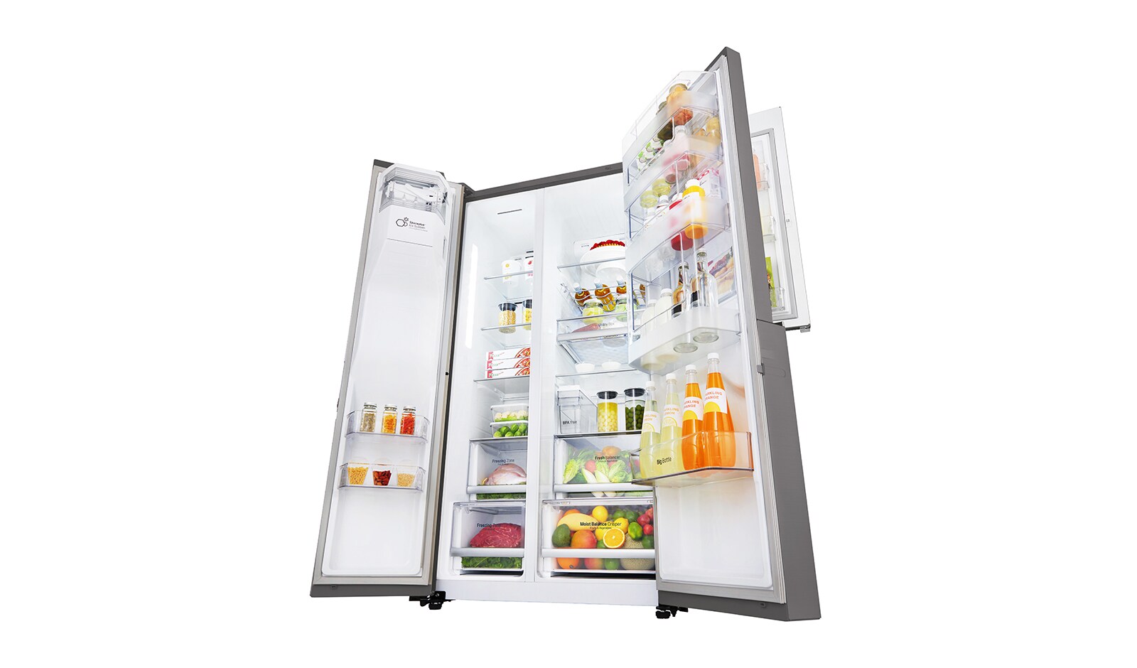 LG Kulkas Side by Side Door-in-Door™ - In-door Ice Maker, GC-J247CKAV