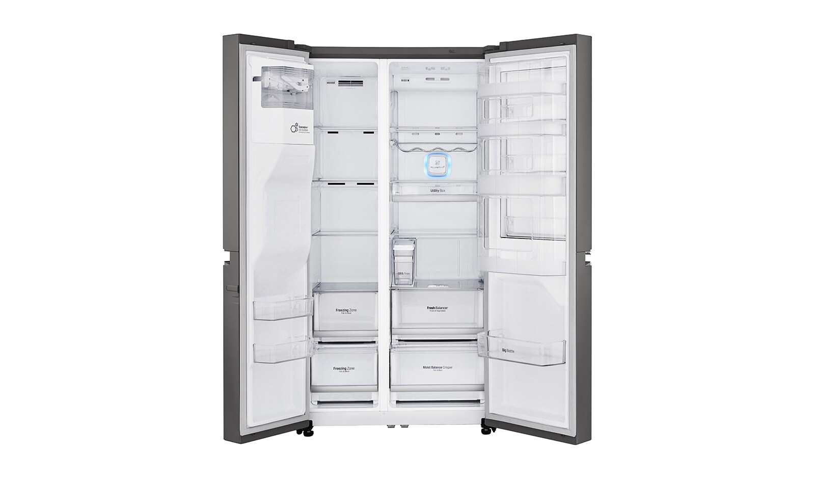 LG Kulkas Side by Side Door-in-Door™ - In-door Ice Maker, GC-J247CKAV