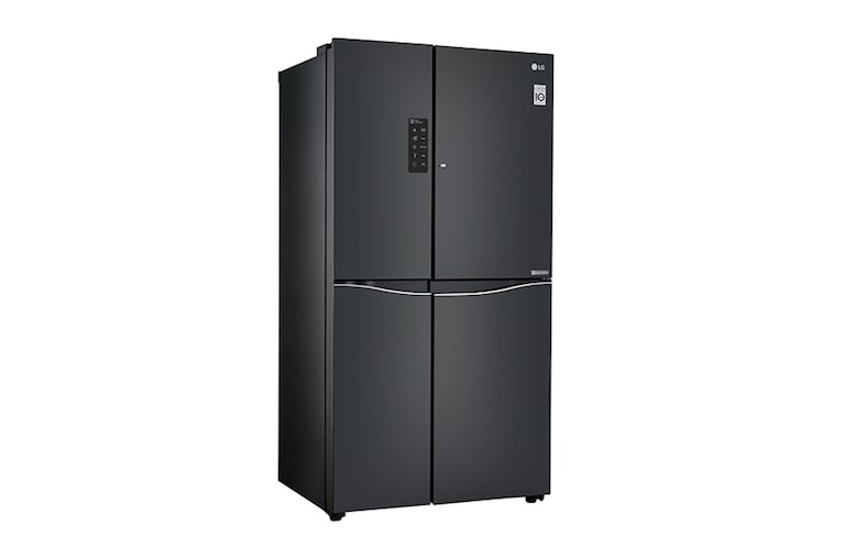 LG Kulkas Side by Side Door-in-Door™ - Luminous Black Glass, GC-M247UGBV