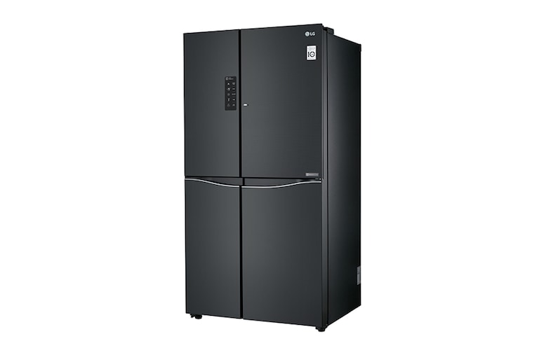 LG Kulkas Side by Side Door-in-Door™ - Luminous Black Glass, GC-M247UGBV
