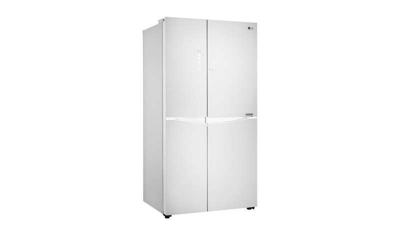 LG Kulkas Side by Side Door-in-Door™ - Aria White Glass, GC-M247UGUV