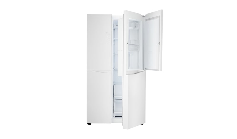 LG Kulkas Side by Side Door-in-Door™ - Aria White Glass, GC-M247UGUV