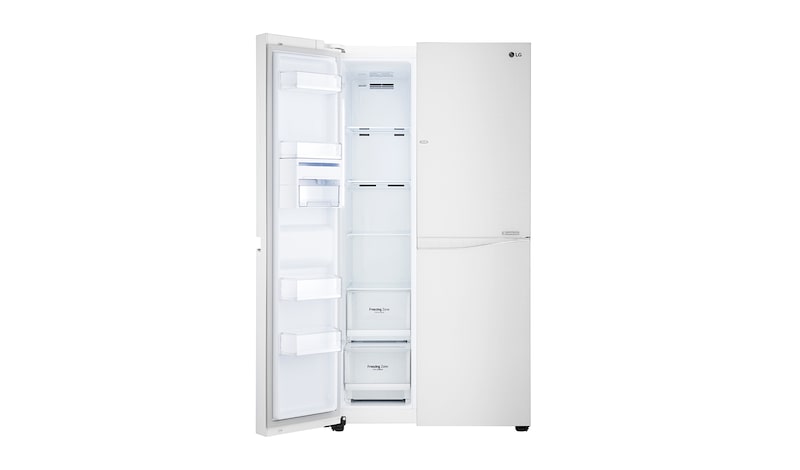 LG Kulkas Side by Side Door-in-Door™ - Aria White Glass, GC-M247UGUV