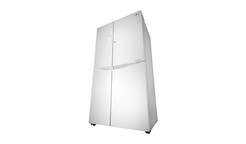 LG Kulkas Side by Side Door-in-Door™ - Aria White Glass, GC-M247UGUV