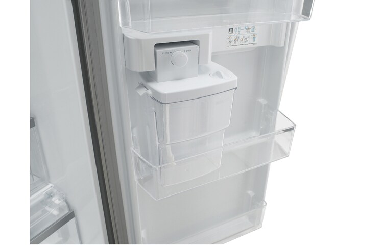 LG KAISER SIDE BY SIDE REFRIGERATOR WITH 567 LITERS OF CAPACITY, GC-P207GSYV
