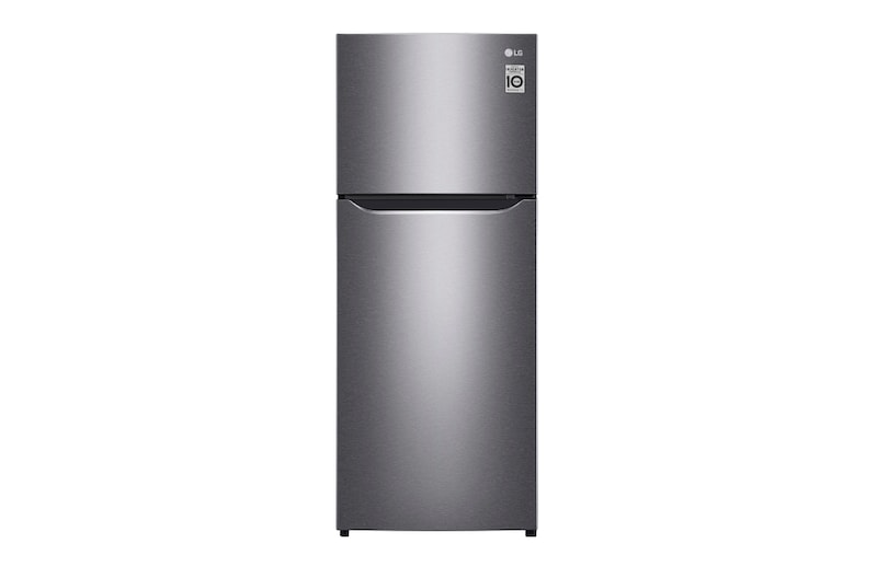 LG Kulkas 2 Pintu 202L gross / 187L nett Smart Inverter Compressor dengan  Multi Air Flow dan Moist Balance Crisper™ - Dark Graphite Steel, GN-B185SQBB