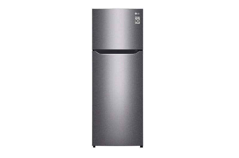 LG Kulkas 2 Pintu 225L gross / 209L nett Smart Inverter Compressor dan Moist Balance Crisper™ - Dark Graphite Steel, GN-B200SQBB