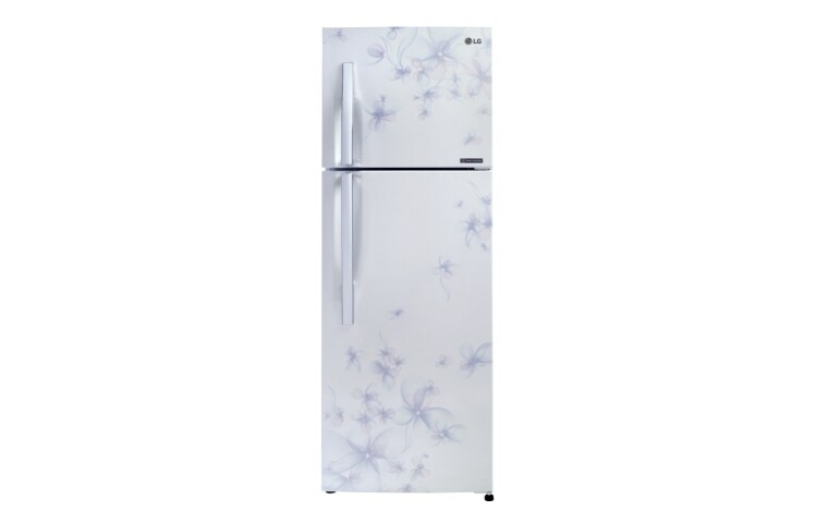 Front view of EXPERIENCE THE REAL FRESHNESS &amp; CONVENIENCE WITH ENERGY SAVING GN-B372RPNL