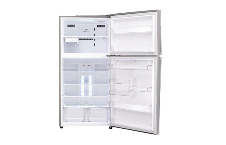 LG Lemari es dengan kapasitas freezer yang lebih besar, GN-B602GLC