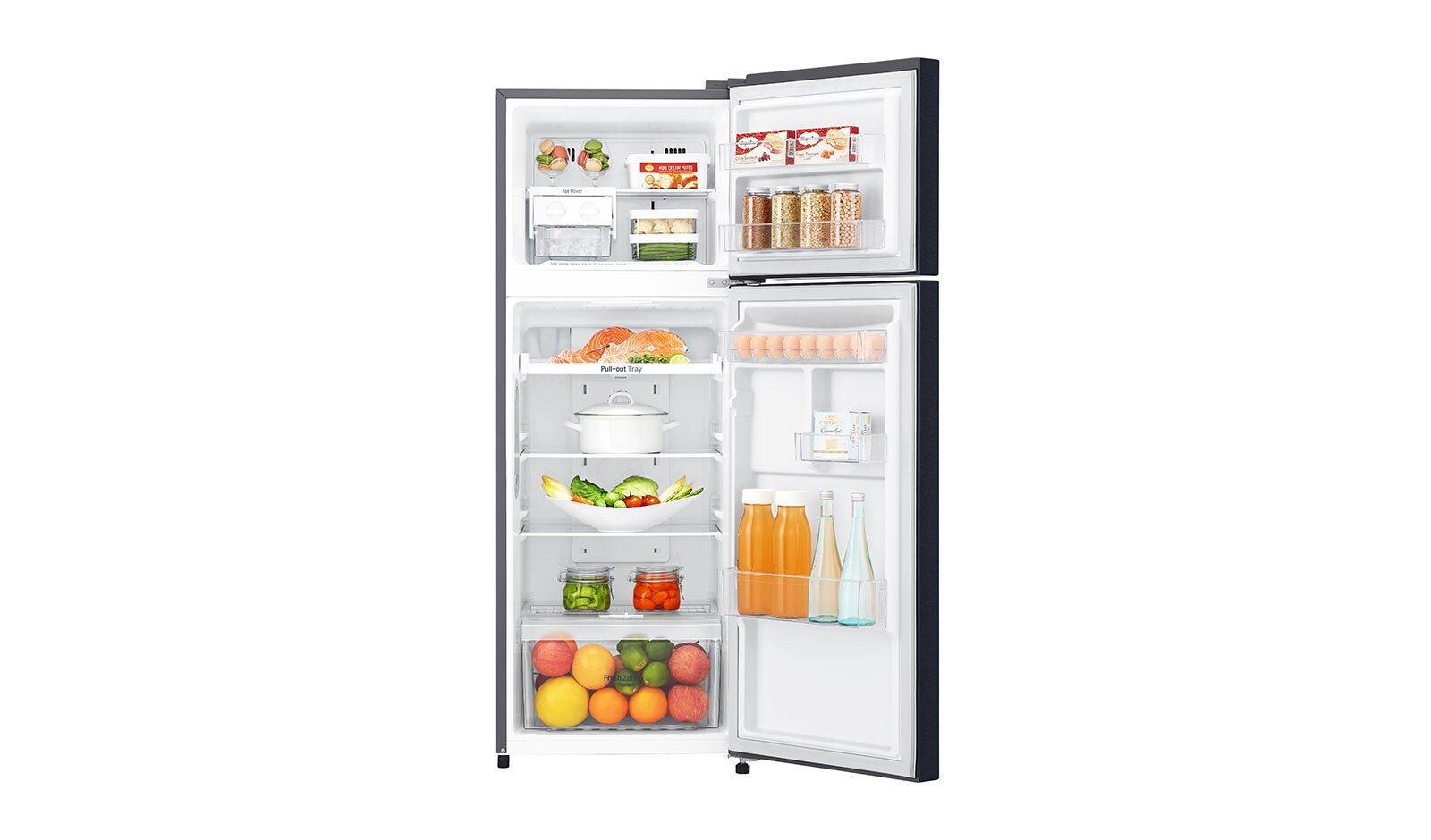 LG Kulkas 2 Pintu - Door Cooling+™, GN-C222SQCN