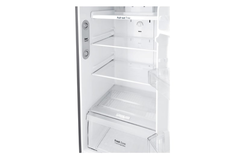 LG Kulkas 2 Pintu 272L gross / 254Lnett Inverter Linear Compressor dan Door Cooling+™, GN-C272SLCN