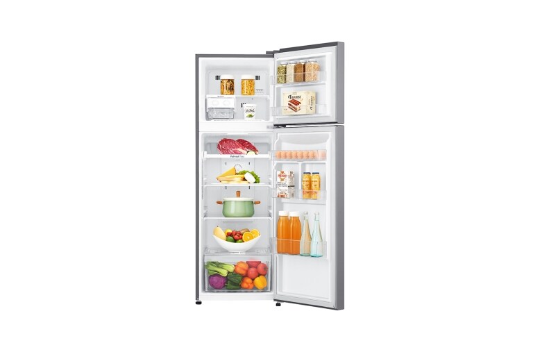 LG Kulkas 2 Pintu 272L gross / 254Lnett Inverter Linear Compressor dan Door Cooling+™, GN-C272SLCN