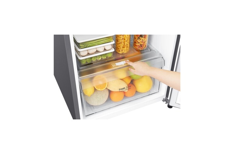 LG Kulkas 2 Pintu 272L gross / 254Lnett Inverter Linear Compressor dan Door Cooling+™, GN-C272SLCN