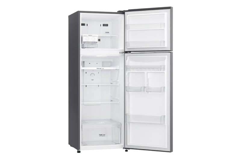 LG Kulkas 2 Pintu 333L gross / 312L nett Inverter Linear Compressor dan Door Cooling+™ - Platinum, GN-C372SLCN