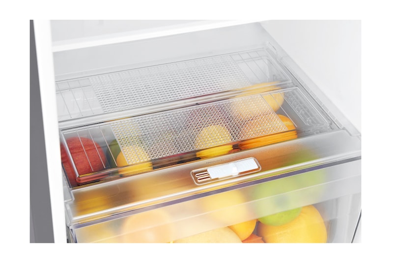 LG Kulkas 2 Pintu 333L gross / 312L nett Inverter Linear Compressor dan Door Cooling+™ - Platinum, GN-C372SLCN