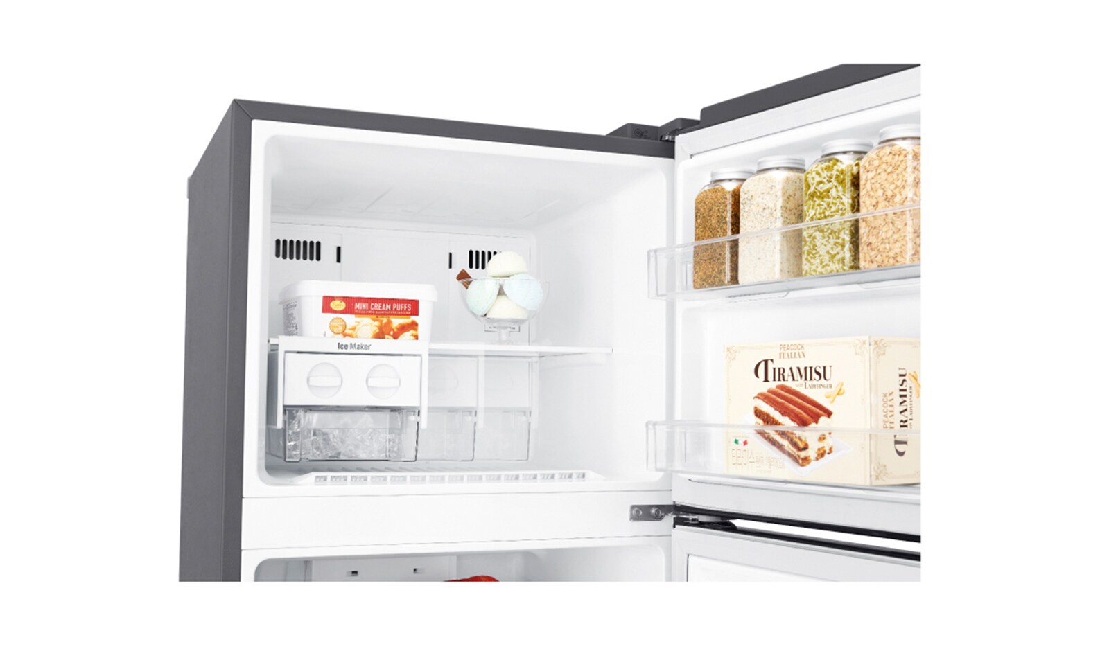 LG Kulkas 2 Pintu - Door Cooling+™, GN-C372SQCN