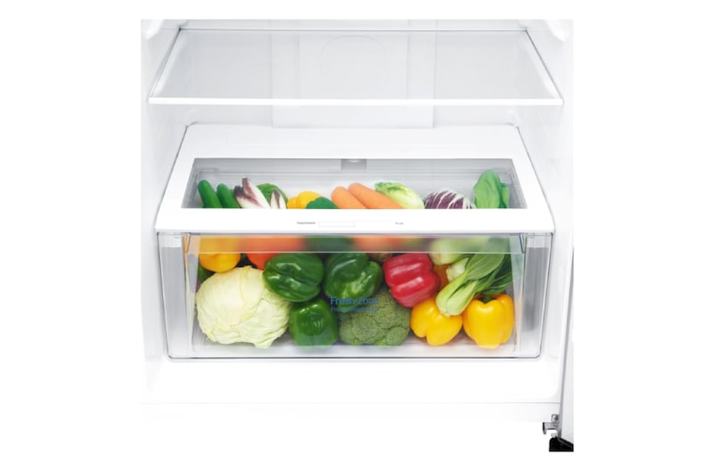 LG Kulkas 2 Pintu 416L gross / 384L nett Inverter Linear Compressor dan Door Cooling+™ - Platinum, GN-C422SLCN