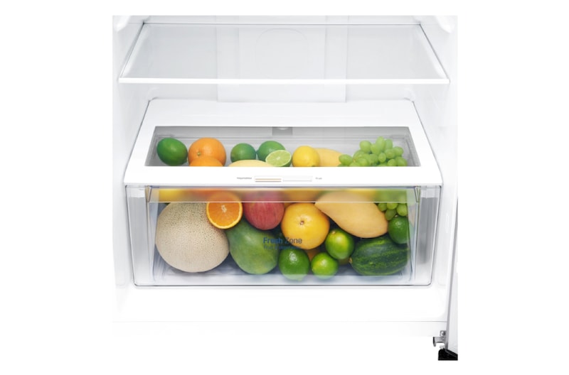 LG Kulkas 2 Pintu 416L gross / 384L nett Inverter Linear Compressor dan Door Cooling+™ - Platinum, GN-C422SLCN