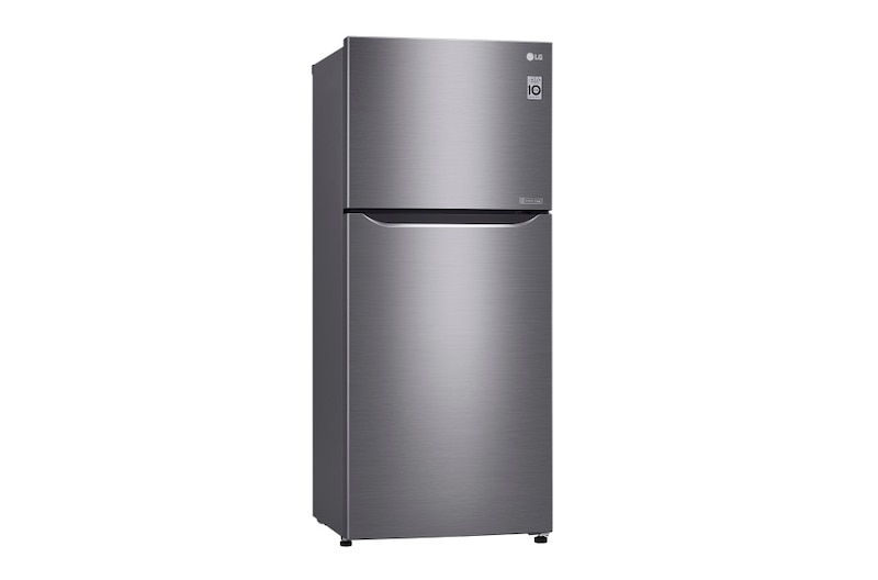 LG Kulkas 2 Pintu 416L gross / 384L nett Inverter Linear Compressor dan Door Cooling+™ - Platinum, GN-C422SLCN
