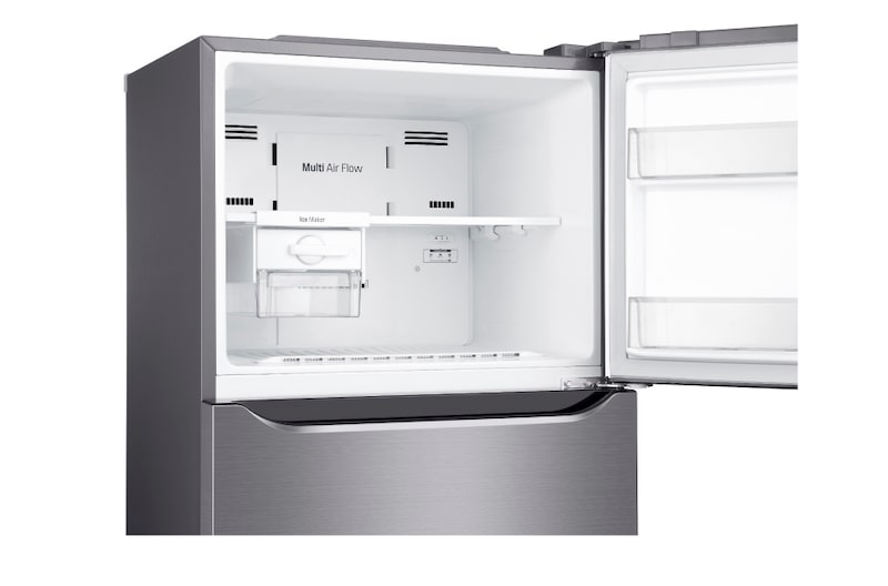 LG Kulkas 2 Pintu 416L gross / 384L nett Inverter Linear Compressor dan Door Cooling+™ - Platinum, GN-C422SLCN