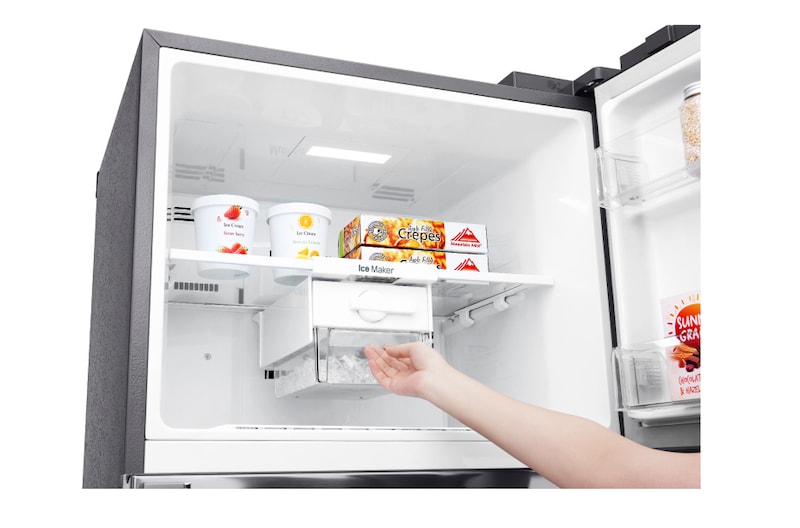 LG Kulkas 2 Pintu - Inverter Linear Compressor, GN-H432HLHN