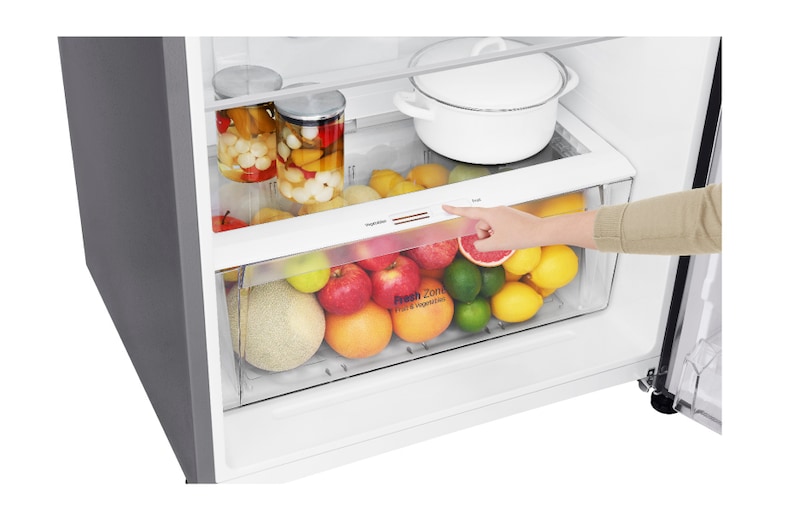 LG Kulkas 2 Pintu - Inverter Linear Compressor, GN-H432HLHN