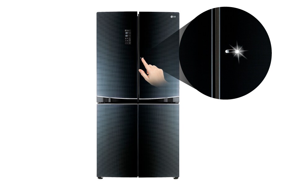 LG Kulkas Side by Side Dual Door-in-Door™, GR-D35FBGHL