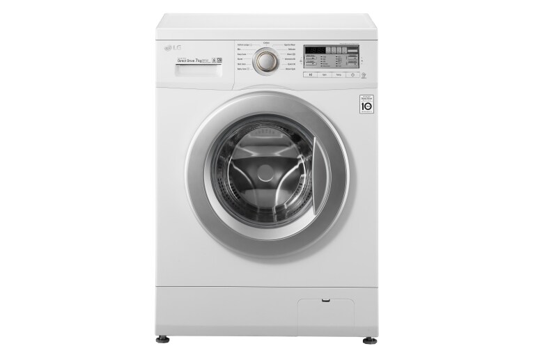 7kg, Front Loading - 6Motion DD Motor F1007NMPW tampak depan