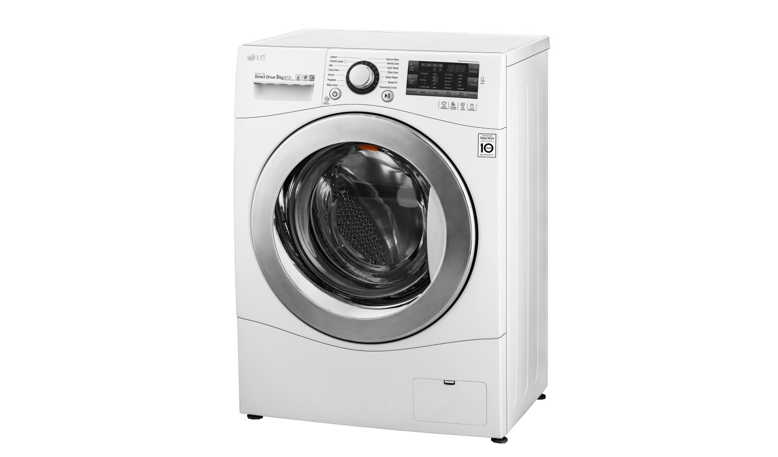 LG 7kg, Front Loading - TurboWash, F1007NPPW