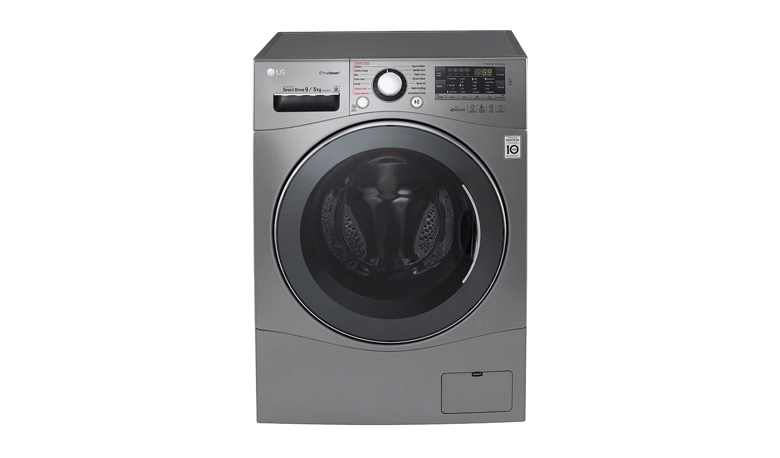 Front view of 9kg, Front Loading - Washer &amp; Dryer F1409HPPV