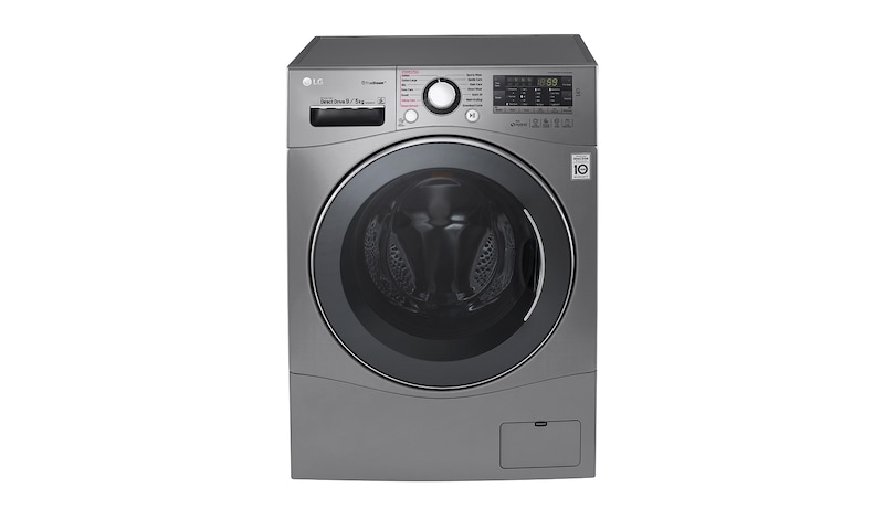LG 9kg, Front Loading - Washer & Dryer, F1409HPPV