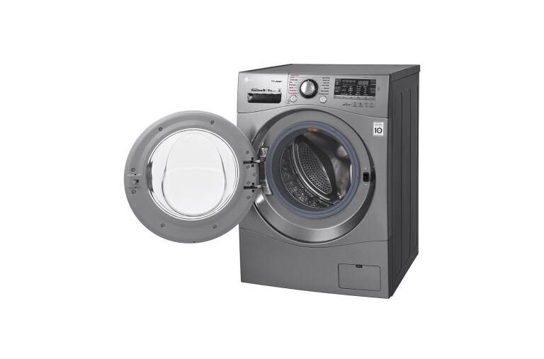 LG 9kg, Front Loading - Washer & Dryer, F1409HPPV