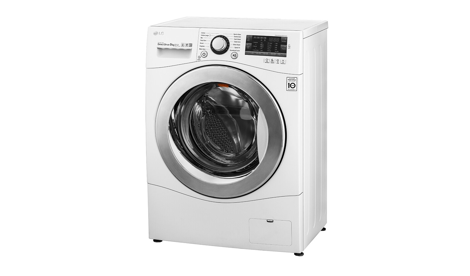 LG 9kg, Front Loading - TurboWash, F1409NPPW