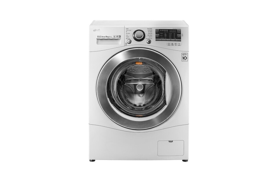 LG 9kg, Front Loading - TurboWash, F1409NPPW