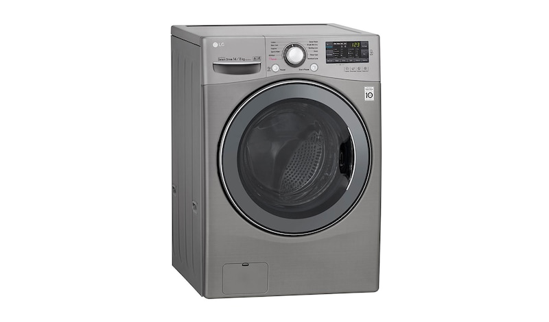 LG Mesin Cuci LG Front Loading, Wash 14kg/ Dry 8kg & Inverter Direct Drive™ Motor - ThinQ™ dengan WiFi, F2514DTGE