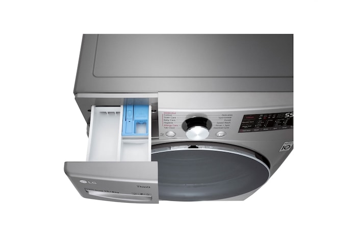 LG 15kg/8kg Front Loading Mesin Cuci AI DD™, F2515RTGV