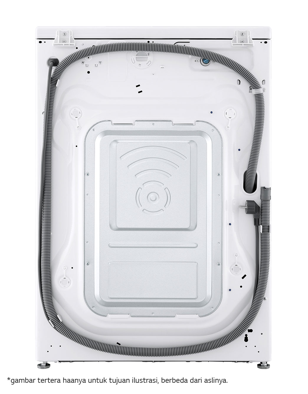 15kg Front Loading Mesin Cuci - F2515STPW | LG ID