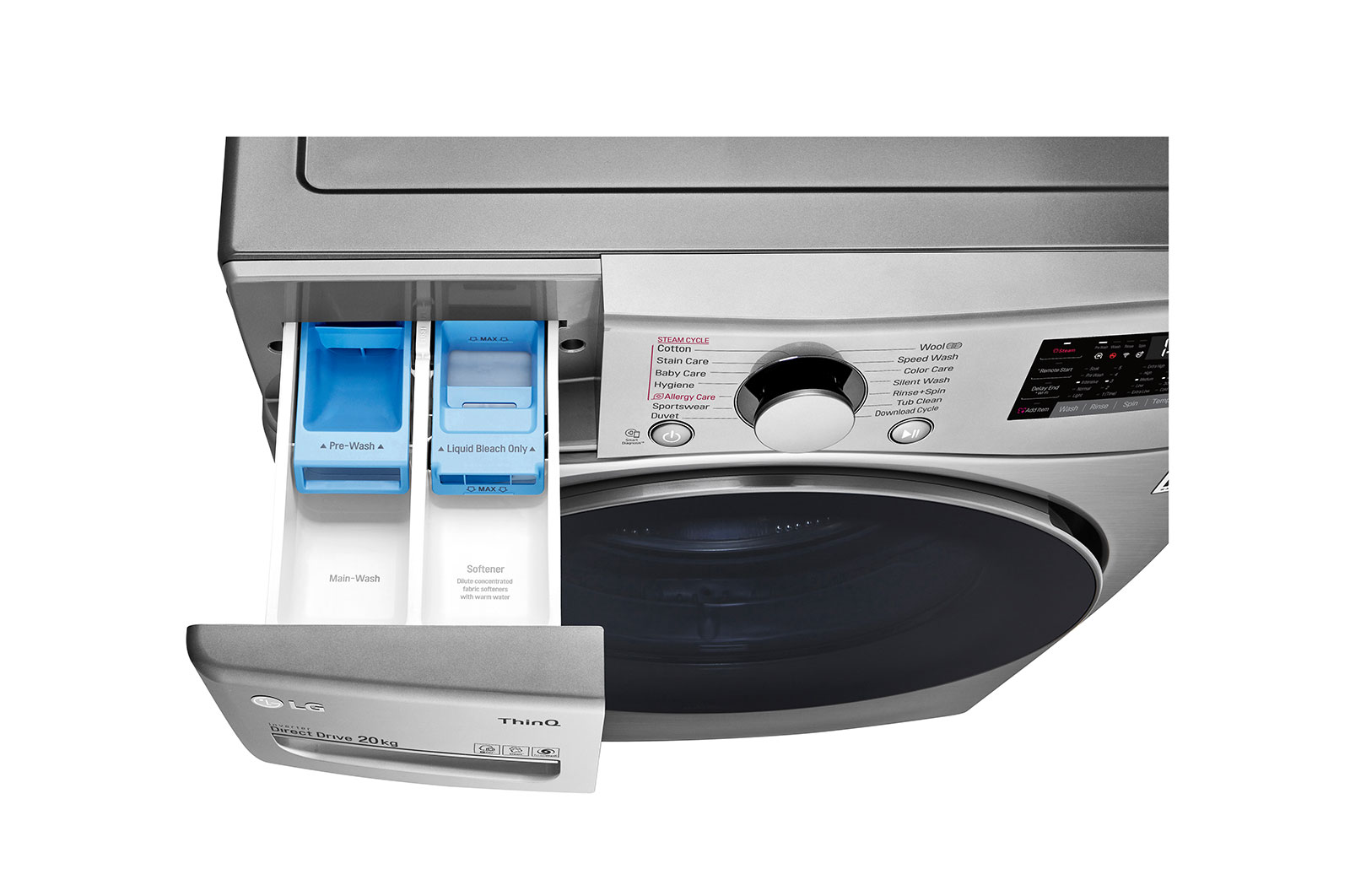 LG 20kg Mesin Cuci Front Loading AI DD™, F2720SVRV